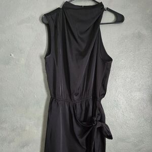 Pretty Garden - Dress - Wrap Skirt - Black - Mini - Women's Size M